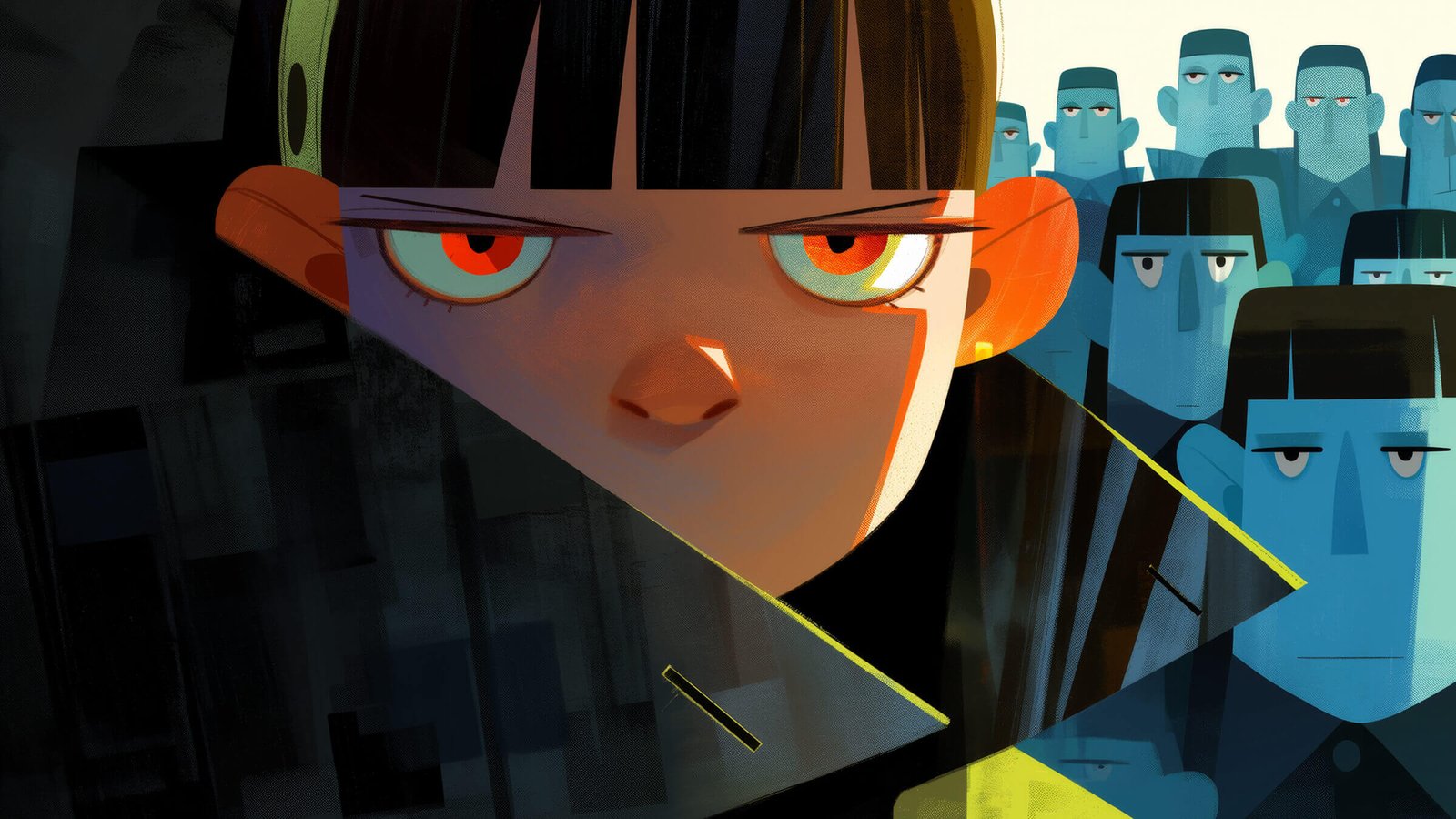 A frame from the studio showreel